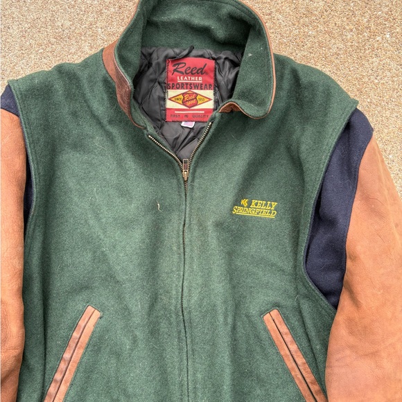 Reed Leather Sportswear MADE IN USA varsity jacket - Picture 3 of 7